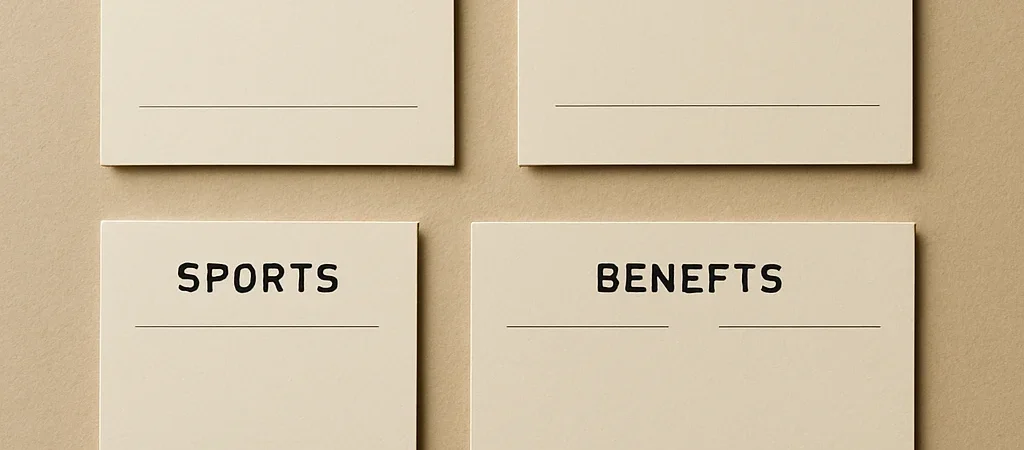 Categories Should Help Readers Choose